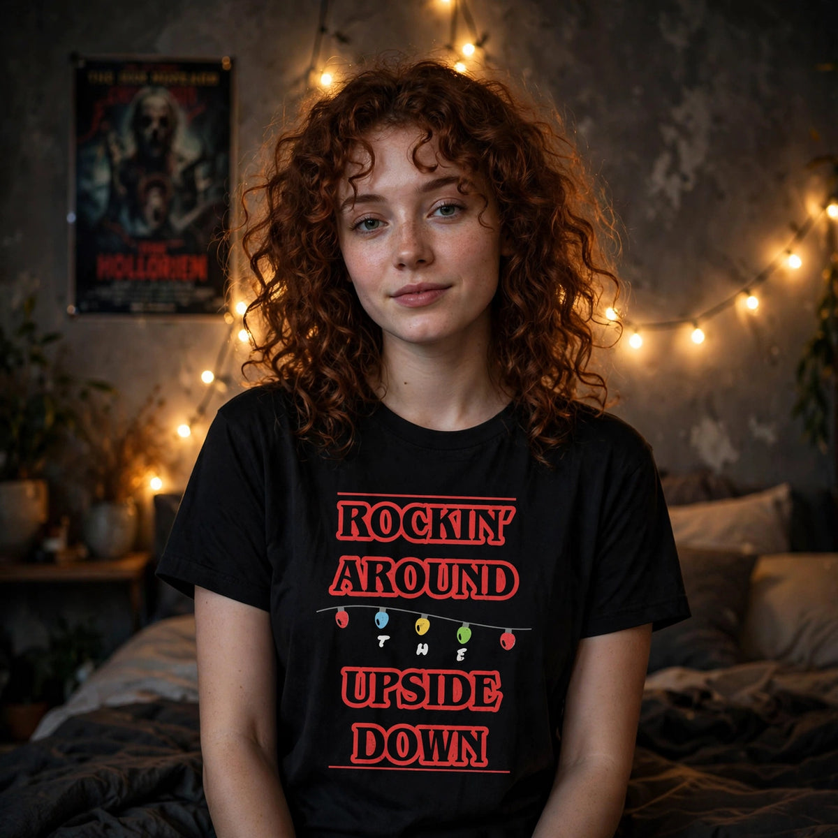Rockin' Around the Upside Down Unisex shirt